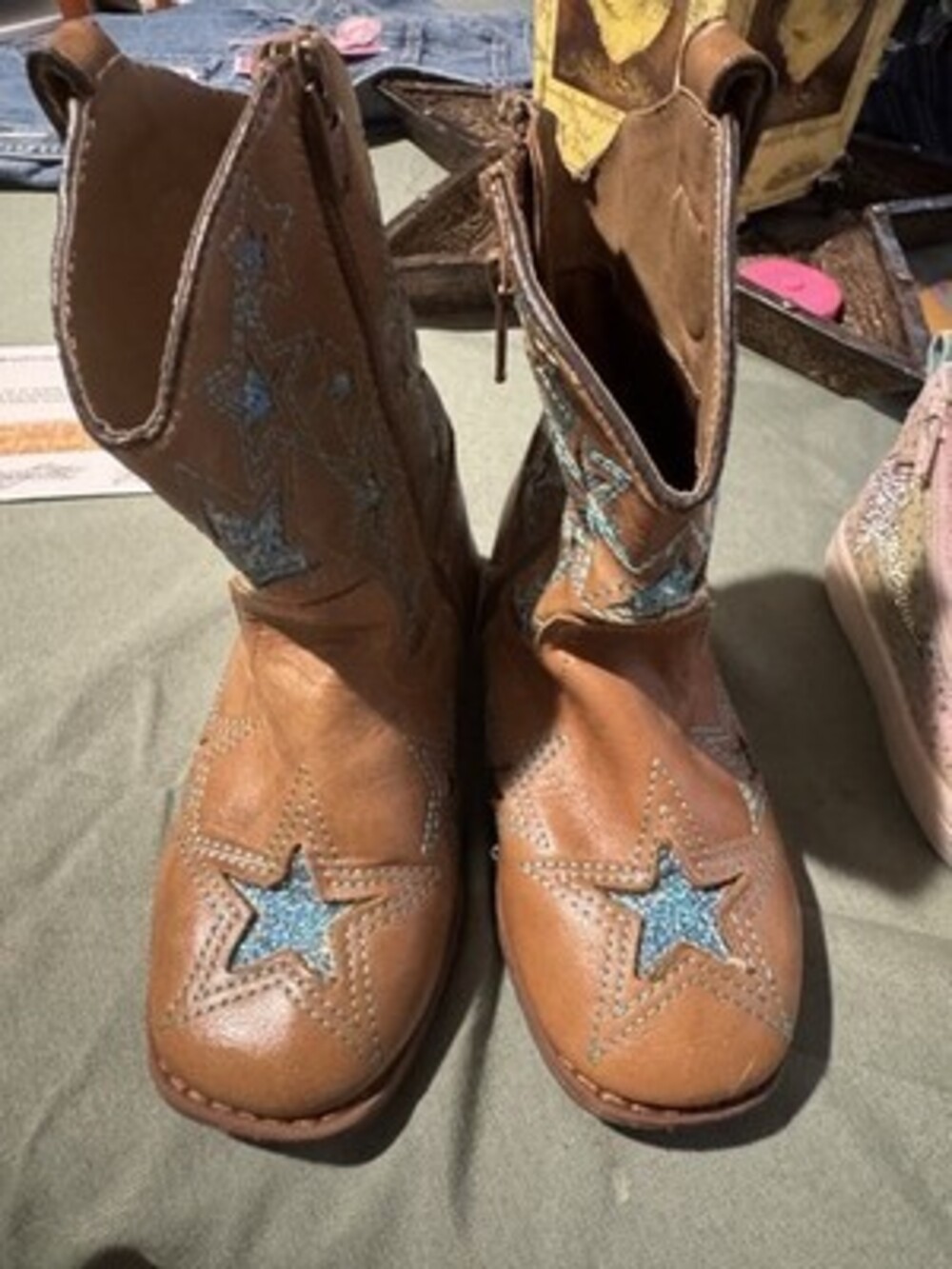 Wonder Nation Girls Boots Size 10